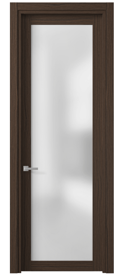 Межкомнатная дверь Planum 2102 Экзотик трюфельный Сатинированное стекло Цена 2640 Br | Volhovec