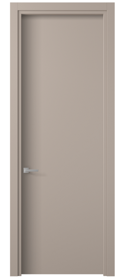 Межкомнатная дверь Planum 0010 ПЭТ серо-коричневый   Цена 1090 Br | Volhovec