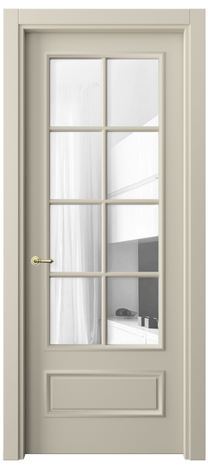 Дверь межкомнатная Paris 8112 Матовый бежево-серый Прозрачное стекло, 4 мм Гладкий наличник МБСР Цена 3871 Br Наличники уже входят в базовый комплект. Фабрика дверей Волховец 8 (800) 551 43 19 Межкомнатная дверь Paris 8112 Матовый бежево-серый Прозрачное стекло, 4 мм Цена 3871 Br| Volhovec