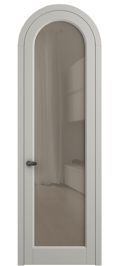 Дверь межкомнатная Палаццо 6814 Матовый тёплый серый Рифлёное бронзовое стекло "Дюна", триплекс 0536R МТСР Цена 7000 Br Наличники уже входят в базовый комплект. Фабрика дверей Волховец 8 (800) 551 43 19 Межкомнатная дверь Палаццо 6814 Матовый тёплый серый Рифлёное бронзовое стекло "Дюна", триплекс Цена 7000 Br | Volhovec