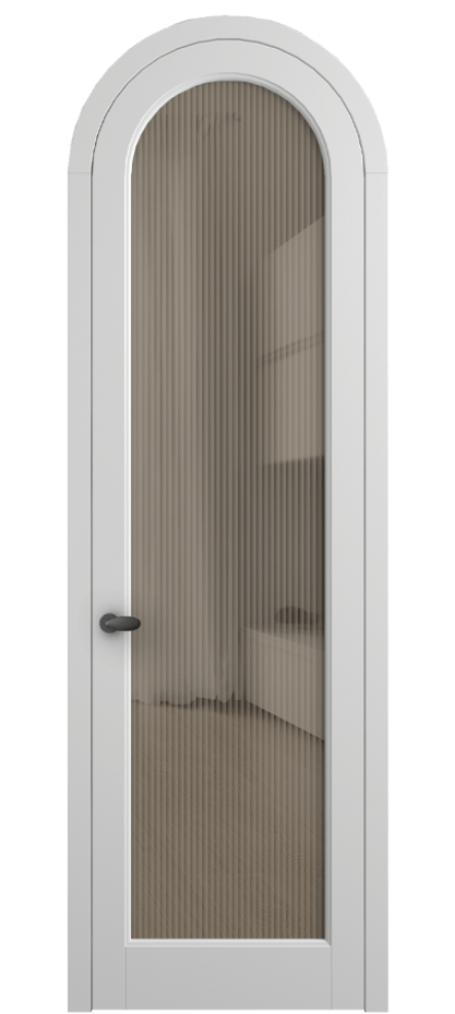 Дверь межкомнатная Palazzo 6814 Матовый белоснежный Рифлёное бронзовое стекло "Moru", триплекс, 8 мм 0536R МБЛ Цена 6700 Br Наличники уже входят в базовый комплект. Фабрика дверей Волховец 8 (800) 551 43 19 Межкомнатная дверь Palazzo 6814 Матовый белоснежный Рифлёное бронзовое стекло "Moru", триплекс, 8 мм Цена 6700 Br | Volhovec