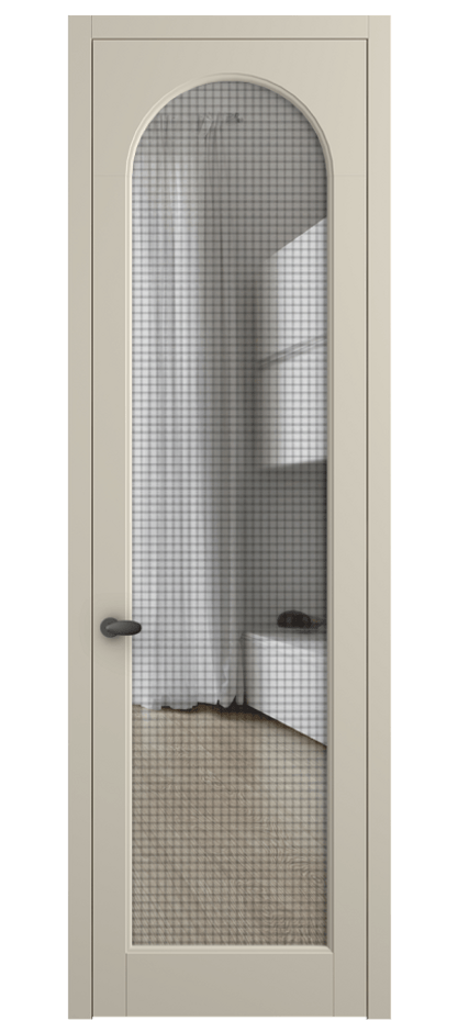 Дверь межкомнатная Palazzo 6804 Матовый бежево-серый Декоративное стекло с сеткой "Mesh silver", триплекс, 6 мм 0536 МБСР Цена 5300 Br Наличники уже входят в базовый комплект. Фабрика дверей Волховец 8 (800) 551 43 19 Межкомнатная дверь Palazzo 6804 Матовый бежево-серый Декоративное стекло с сеткой "Mesh silver", триплекс, 6 мм Цена 5300 Br | Volhovec