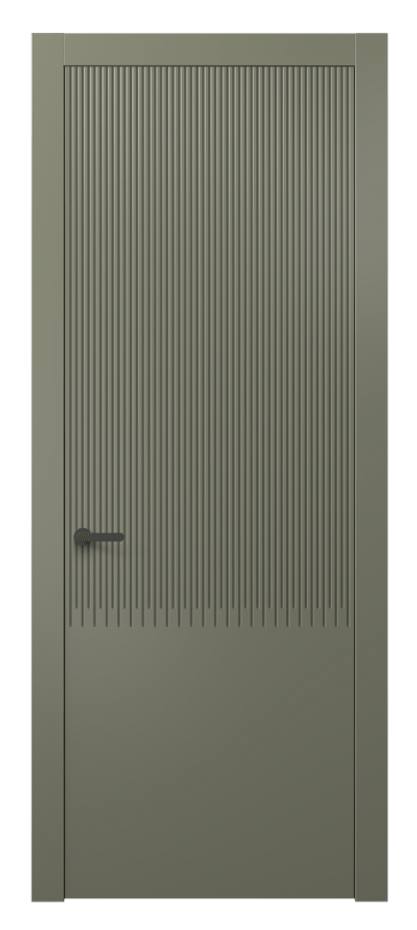 Межкомнатная дверь Dune АКП 8627 Матовый оливковый тёмный  Цена 2700 Br | Volhovec