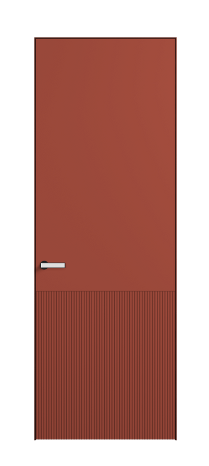 Межкомнатная дверь Velvet 8204 Матовый белоснежный. Цена 4100  | Volhovec