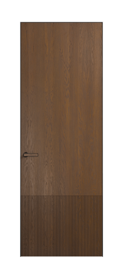Межкомнатная дверь Velvet 8202 Дуб каштановый матовый. Цена 6600  | Volhovec