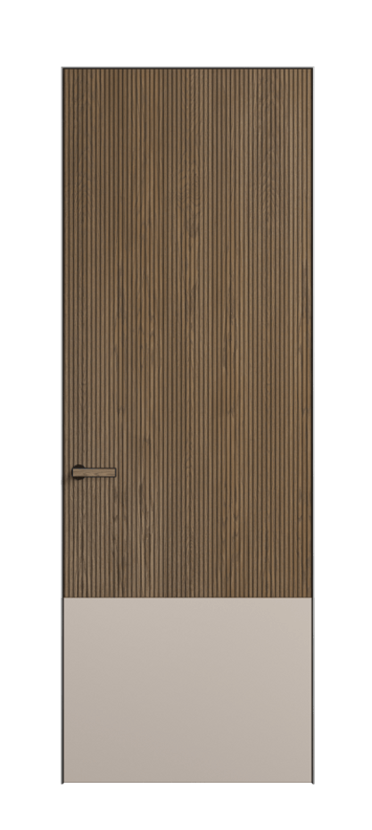 Межкомнатная дверь Velvet 8203 Дуб джутовый матовый - Матовый светло-бежевый. Цена 6600  | Volhovec