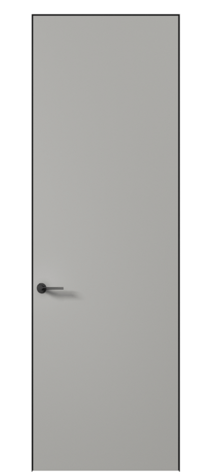 Межкомнатная дверь Planum Pro АКУ 0010 Матовый нейтральный серый  Цена 3800 Br | Volhovec