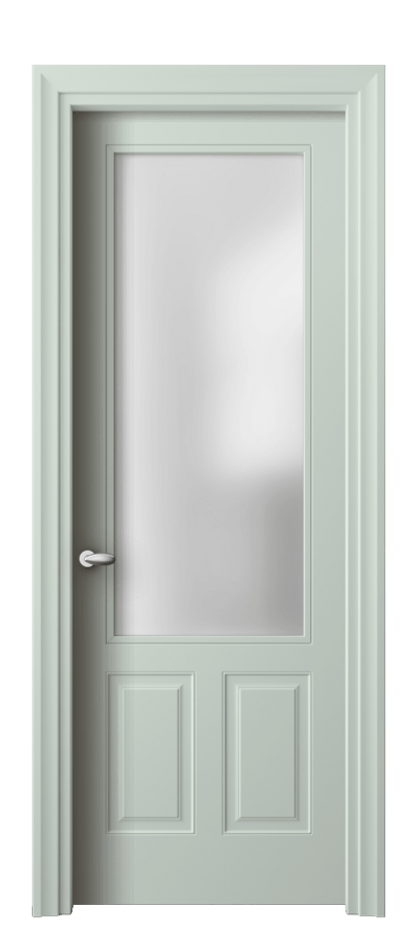 Дверь межкомнатная Esse 8522 Матовый белоснежный Сатинированное стекло Фигурный универсальный наличник МБЛ Цена 4600 Br Наличники уже входят в базовый комплект. Фабрика дверей Волховец 8 (800) 551 43 19 Межкомнатная дверь Esse 8522 Матовый белоснежный Сатинированное стекло Цена 4600 Br | Volhovec