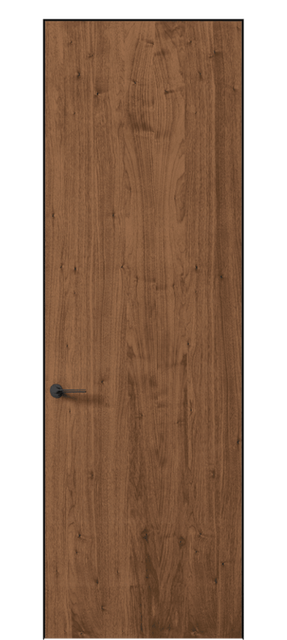 Дверь межкомнатная Planum Pro 0010 Орех умбра матовый Скрытый короб Черный Цена 3700 Br Cкрытый короб уже входит в комплект. Фабрика дверей Волховец 8 (800) 551 43 19 Межкомнатная дверь Planum Pro 0010 Орех умбра матовый Цена 3700 Br | Volhovec