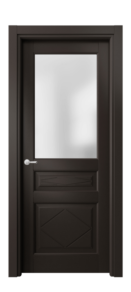 Дверь межкомнатная Тоскана Ромбо 6344 Матовый антрацит Сатинированное стекло Гладкий наличник МАН Цена 5290 Br Наличники уже входят в базовый комплект. Фабрика дверей Волховец 8 (800) 551 43 19 Межкомнатная дверь Тоскана Ромбо 6344 Матовый антрацит Сатинированное стекло Цена 5290 Br | Volhovec