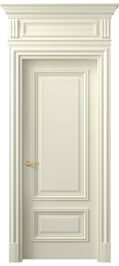 Межкомнатная дверь Антик 7307 Матовый молочно-белый  Цена 8900 Br | Volhovec