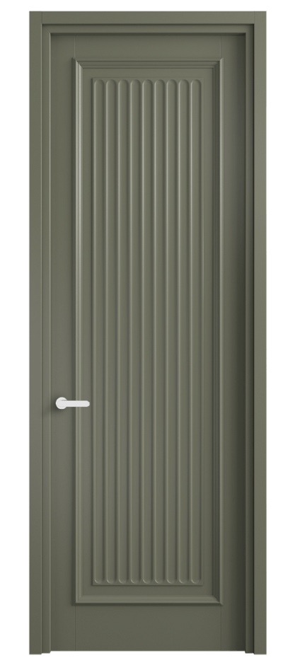 Межкомнатная дверь Шарм 6701 Матовый оливковый тёмный  Цена 5440 Br | Volhovec