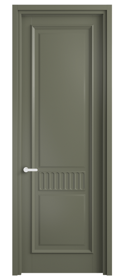 Межкомнатная дверь Шарм 6707 Матовый оливковый тёмный  Цена 5220 Br | Volhovec
