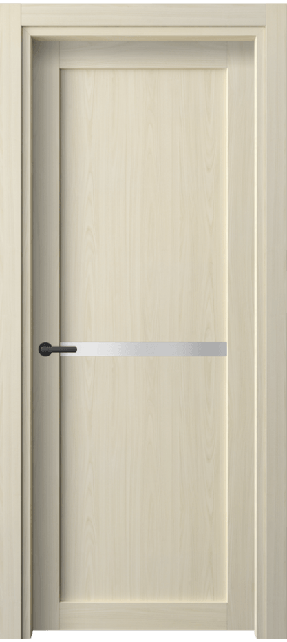 Межкомнатная дверь Нео 2112 Молочный ясень Сатинированное стекло Цена 1880 Br | Volhovec