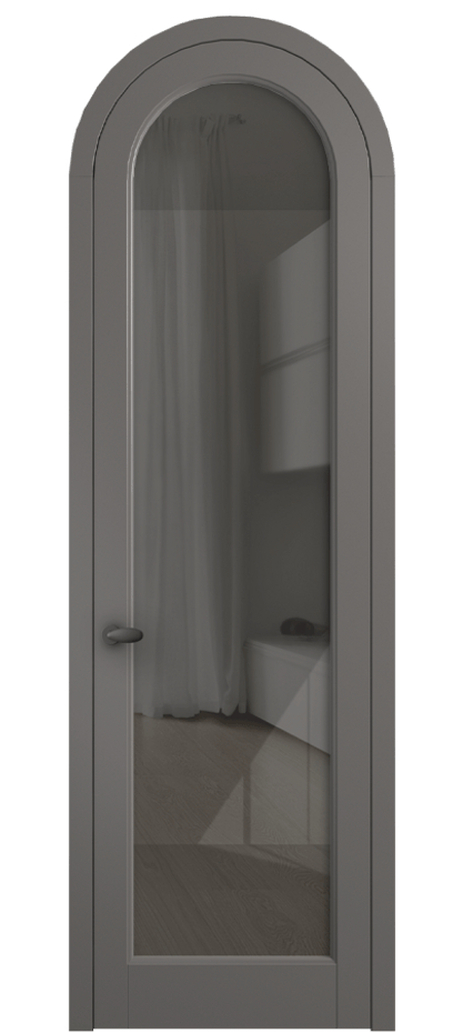 Дверь межкомнатная Palazzo 6814 Матовый классический серый Рефлективное серое стекло "Stopsol", калёное 0536R МКЛС Цена 7100 Br Наличники уже входят в базовый комплект. Фабрика дверей Волховец 8 (800) 551 43 19 Межкомнатная дверь Palazzo 6814 Матовый классический серый Рефлективное серое стекло "Stopsol", калёное Цена 7100 Br | Volhovec