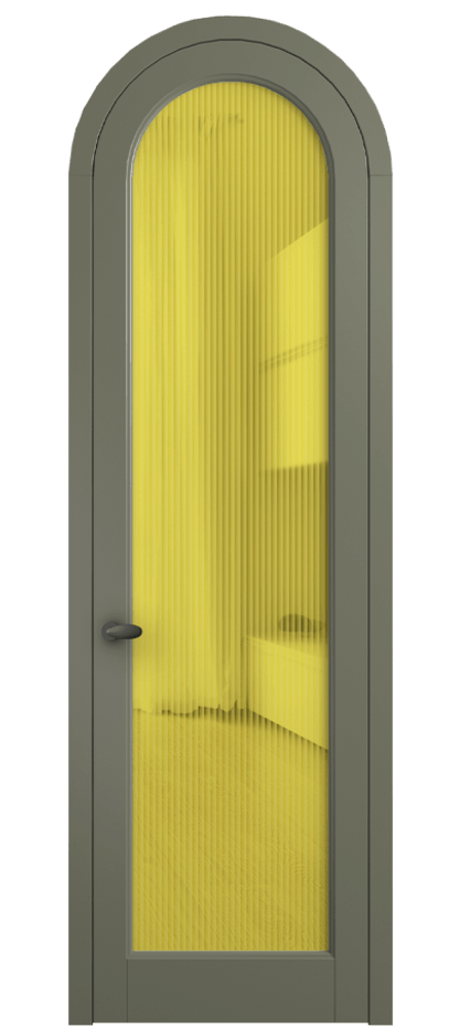 Дверь межкомнатная Palazzo 6814 Матовый оливковый тёмный Рифлёное жёлтое стекло "Moru", триплекс, 8 мм 0536R МОТ Цена 6700 Br Наличники уже входят в базовый комплект. Фабрика дверей Волховец 8 (800) 551 43 19 Межкомнатная дверь Palazzo 6814 Матовый оливковый тёмный Рифлёное жёлтое стекло "Moru", триплекс, 8 мм Цена 6700 Br | Volhovec