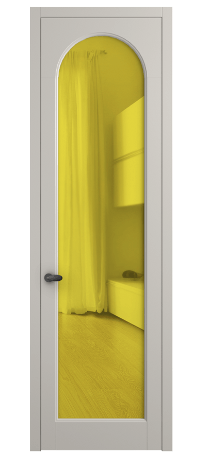 Дверь межкомнатная Palazzo 6804 Матовый облачно-серый Прозрачное жёлтое стекло, триплекс 0536 МОС Цена 5200 Br Наличники уже входят в базовый комплект. Фабрика дверей Волховец 8 (800) 551 43 19 Межкомнатная дверь Palazzo 6804 Матовый облачно-серый Прозрачное жёлтое стекло, триплекс Цена 5200 Br | Volhovec