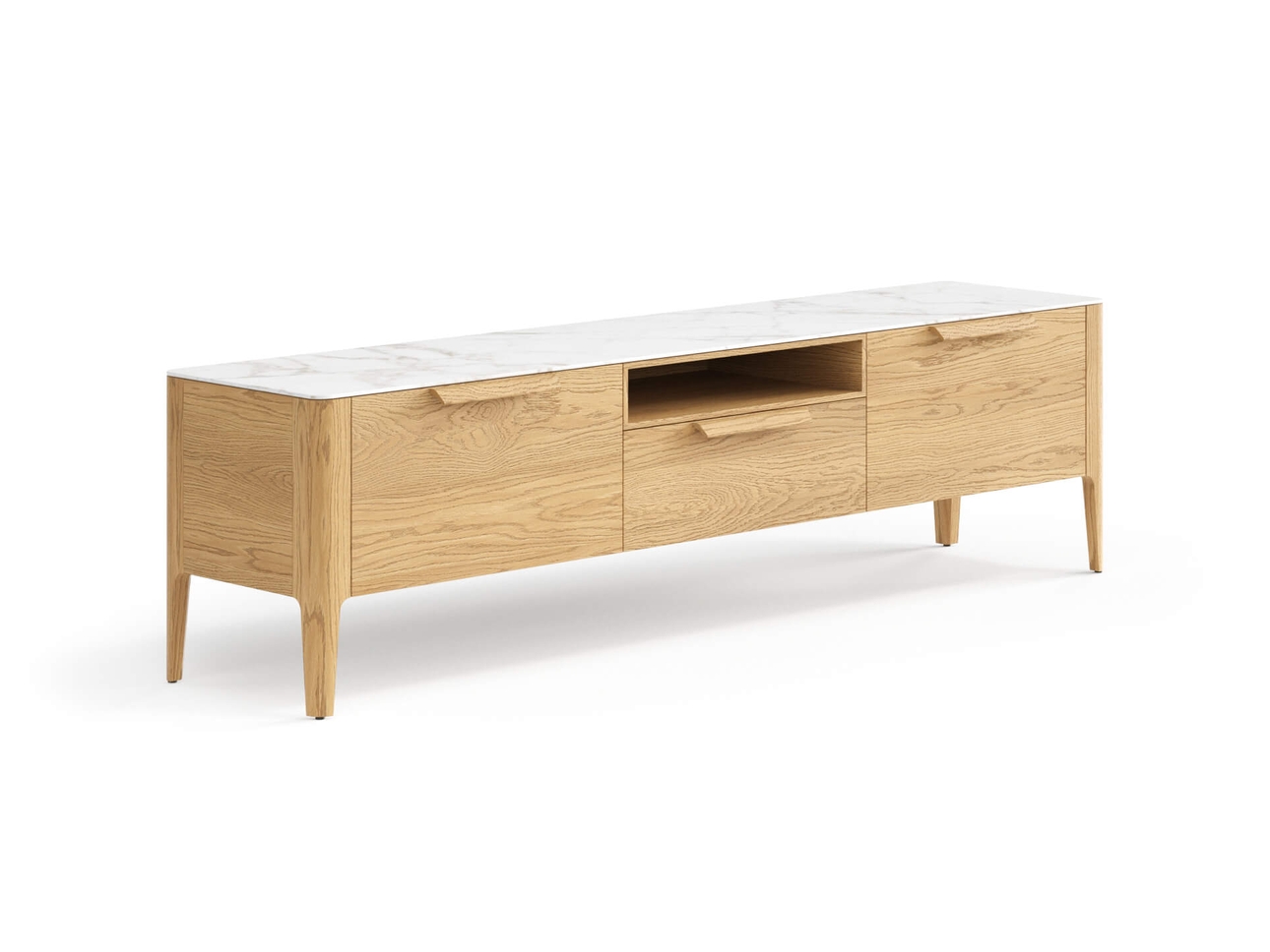 ТВ тумба Piega дуб пшеничный матовый