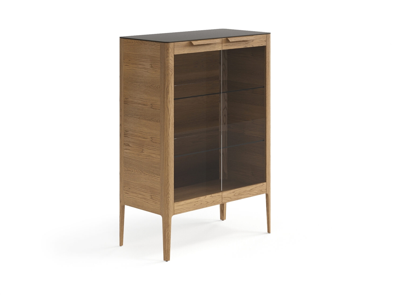 Витрина Piega дуб мускатный матовый