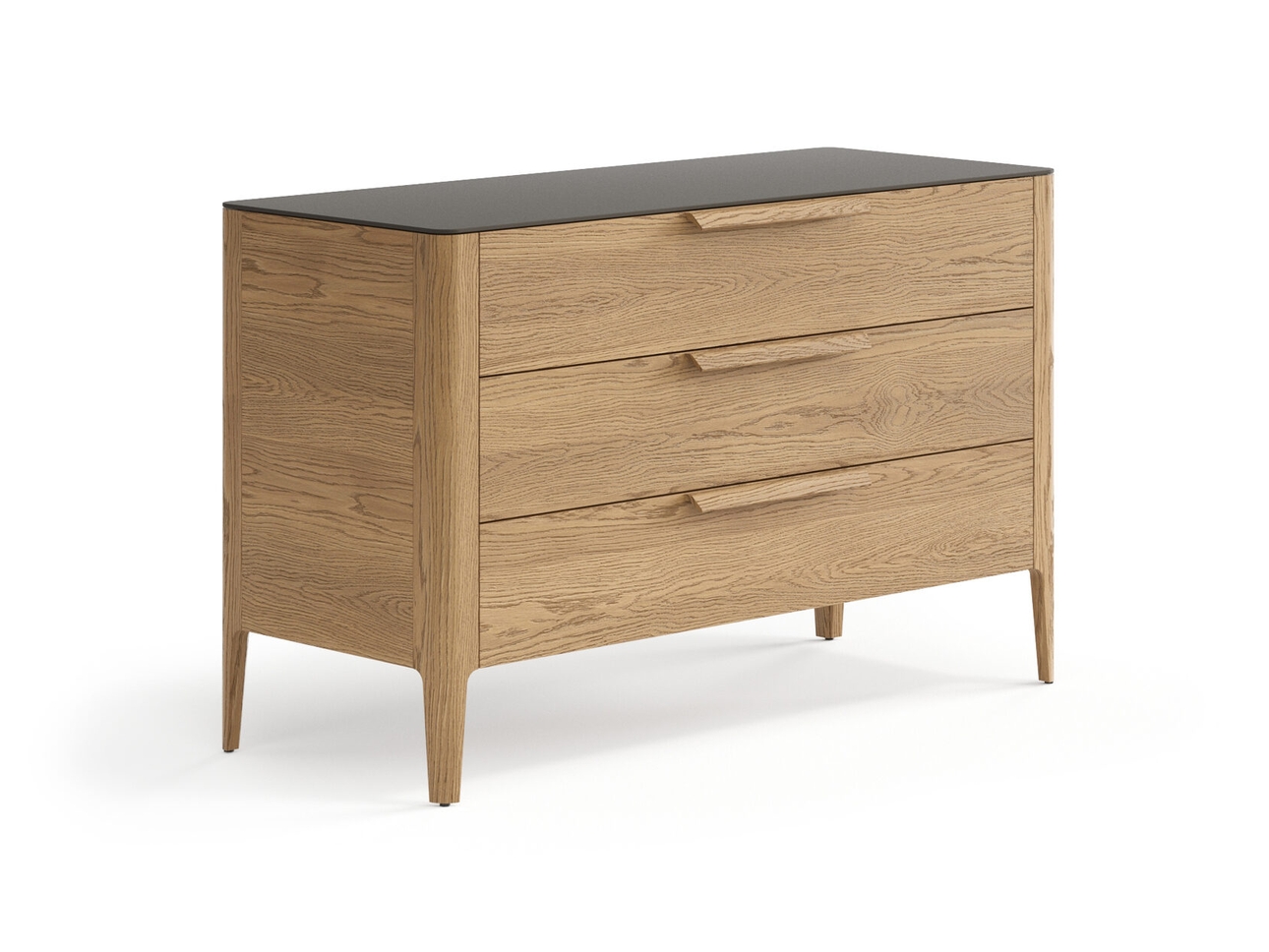 Комод Piega 3 ящика дуб мускатный матовый