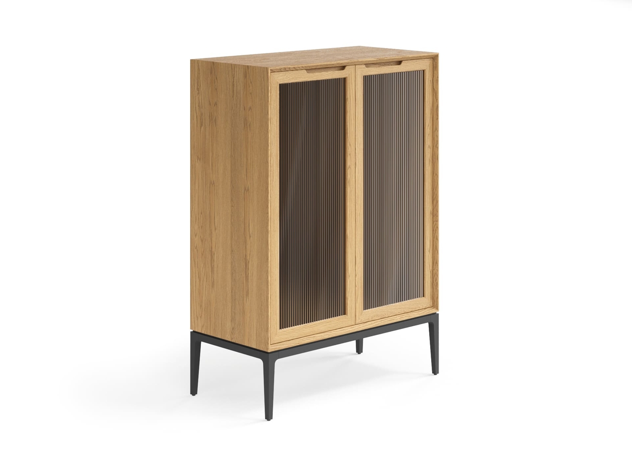 Витрина Velvet дуб пшеничный матовый