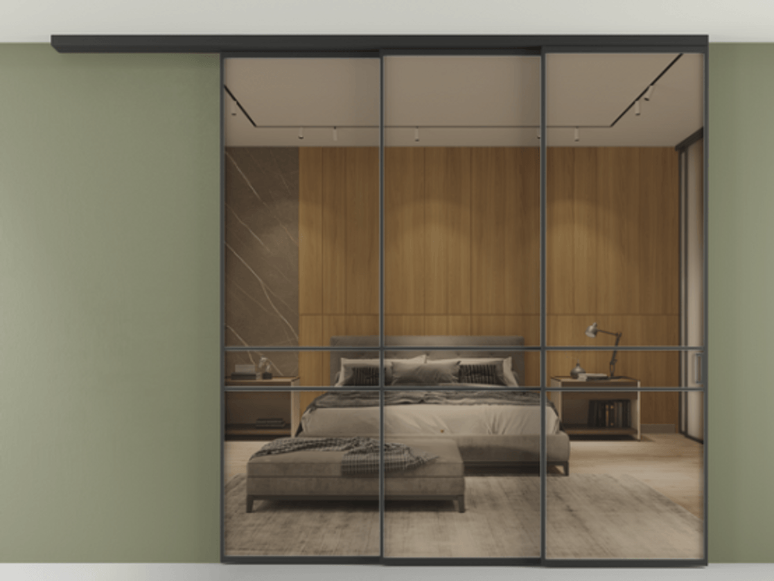 Перегородка Formato вдоль стены на потолок телескопик синхро 3 #VENDORCODE# #FURNISH# #GLASS# Цена #PRICE# #CURRENCY# | Volhovec