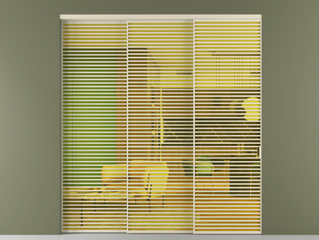 Дверь межкомнатная New Перегородка Formato внутри проёма телескопик синхро 2 АЛПР 040.07 Алюминий бежево-серый Прозрачное жёлтое стекло, триплекс, 6мм Цена 33200 1. Полотно 3 шт. (800/2100 мм)
2. Комплект установки раздвижной системы
3. Базовый комплект фурнитуры
4. Комплект фурнитуры телескопик синхро-2
5.Ручка RONDO
. Фабрика дверей Волховец 8 (800) 551 43 19 Межкомнатная дверь New Перегородка Formato внутри проёма телескопик синхро 2 АЛПР 040.07 Алюминий бежево-серый Прозрачное жёлтое стекло, триплекс, 6мм Цена 33200 | Volhovec