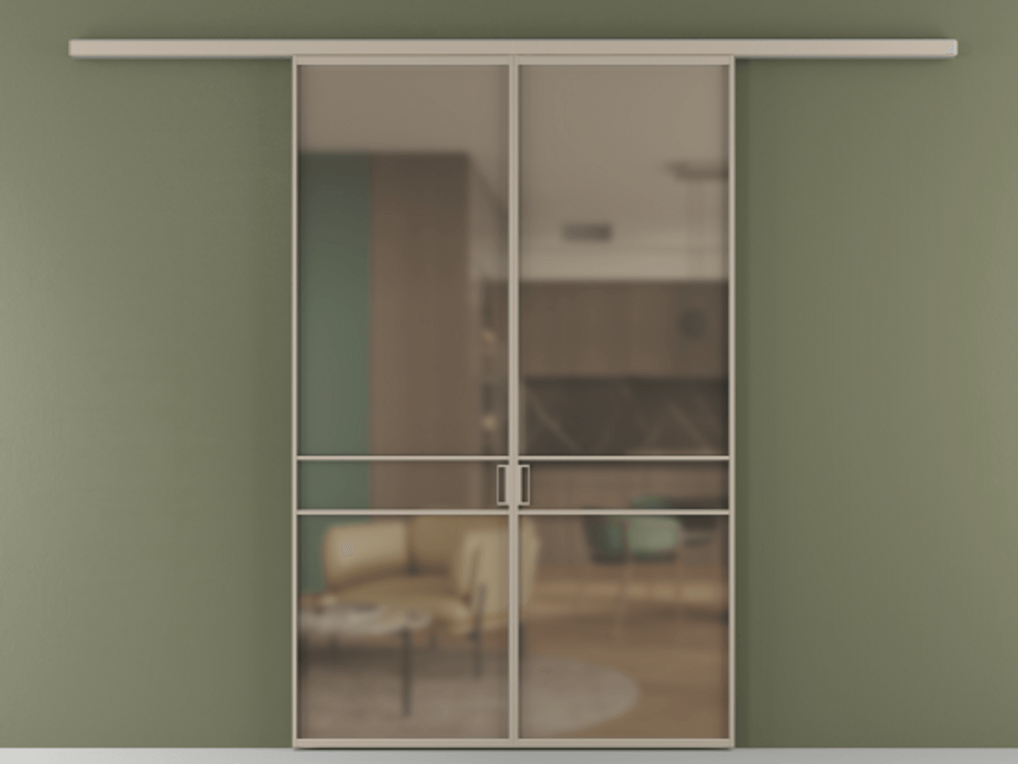 Перегородка Formato вдоль стены 2 створки АЛПР 040.02 Алюминий бисквитный Сатинированное бронзовое стекло, триплекс. Цена 12460 Br 1. Полотно 2 шт. (800/2100 мм)
2. Комплект установки раздвижной системы
3. Базовый комплект фурнитуры
4.Ручка RONDO
. Фабрика дверей Волховец 8 (800) 551 43 19 Перегородка Formato вдоль стены 2 створки АЛПР 040.02 Алюминий бисквитный Сатинированное бронзовое стекло, триплекс Цена 12460 Br | Volhovec