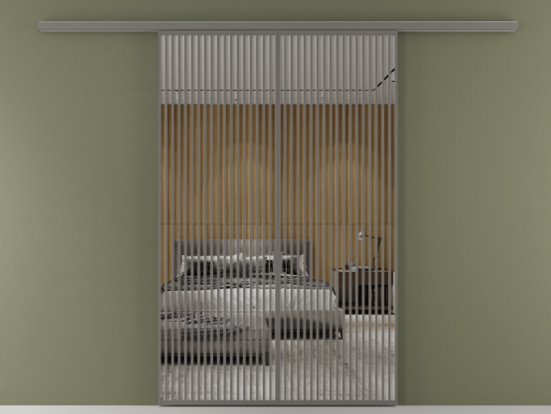 Перегородка Formato вдоль стены 2 створки АЛПР 040.06 Алюминий классический серый Двустороннее зеркало, триплекс , триплекс 6 мм. Цена 22940 Br 1. Полотно 2 шт. (800/2100 мм)
2. Комплект установки раздвижной системы
3. Базовый комплект фурнитуры
4.Ручка RONDO
. Фабрика дверей Волховец 8 (800) 551 43 19 Перегородка Formato вдоль стены 2 створки АЛПР 040.06 Алюминий классический серый Двустороннее зеркало, триплекс , триплекс 6 мм Цена 22940 Br | Volhovec