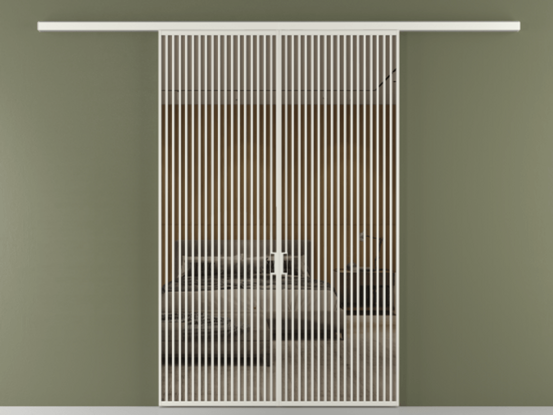 Перегородка Formato вдоль стены 2 створки АЛПР 040.06 Алюминий серый Рефлективное бронзовое стекло "Stopsol", калёное. Цена 23790 Br 1. Полотно 2 шт. (800/2100 мм)
2. Комплект установки раздвижной системы
3. Базовый комплект фурнитуры
4.Ручка RONDO
. Фабрика дверей Волховец 8 (800) 551 43 19 Перегородка Formato вдоль стены 2 створки АЛПР 040.06 Алюминий серый Рефлективное бронзовое стекло "Stopsol", калёное Цена 23790 Br | Volhovec