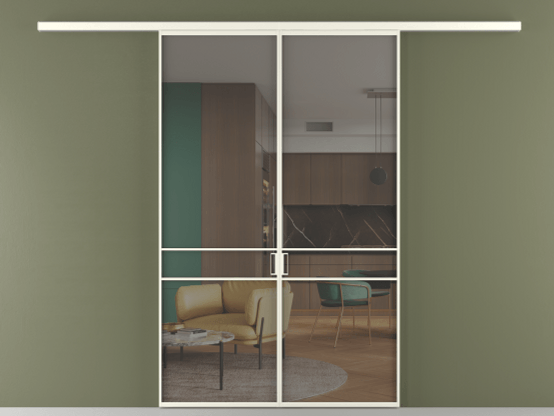 Перегородка Formato вдоль стены 2 створки АЛПР 040.02 Алюминий жемчужный Прозрачное серое стекло, триплекс. Цена 12460 Br 1. Полотно 2 шт. (800/2100 мм)
2. Комплект установки раздвижной системы
3. Базовый комплект фурнитуры
4.Ручка RONDO
. Фабрика дверей Волховец 8 (800) 551 43 19 Перегородка Formato вдоль стены 2 створки АЛПР 040.02 Алюминий жемчужный Прозрачное серое стекло, триплекс Цена 12460 Br | Volhovec