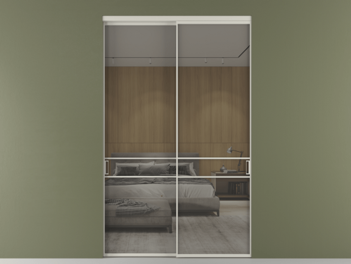 Перегородка Формато внутри проёма 2 створки АЛПР 040.02 Алюминий тёплый серый Рефлективное серое стекло "Стопсол", калёное. Цена 25570 Br 1. Полотно 2 шт. (800/2100 мм)
2. Комплект установки раздвижной системы
3. Базовый комплект фурнитуры
4.Ручка Рондо. Фабрика дверей Волховец 8 (800) 551 43 19 Перегородка Формато внутри проёма 2 створки АЛПР 040.02 Алюминий тёплый серый Рефлективное серое стекло "Стопсол", калёное Цена 25570 Br | Volhovec