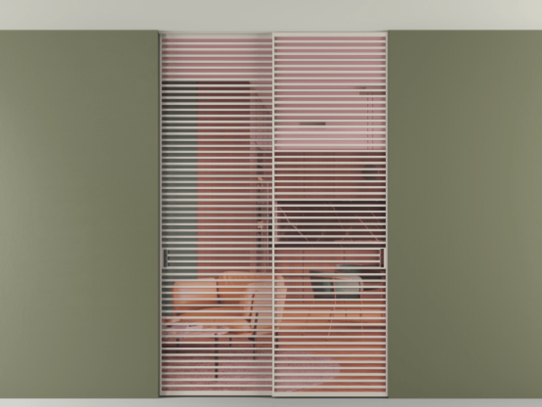 Перегородка Formato внутри проёма скрытое крепление в потолок 2 створки АЛПР 040.07 Алюминий светло-бежевый Прозрачное розовое стекло, триплекс. Цена 21900 Br 1. Полотно 2 шт. (800/2100 мм)
2. Комплект установки раздвижной системы
3. Базовый комплект фурнитуры
4. Ручка RONDO. Фабрика дверей Волховец 8 (800) 551 43 19 Перегородка Formato внутри проёма скрытое крепление в потолок 2 створки АЛПР 040.07 Алюминий светло-бежевый Прозрачное розовое стекло, триплекс Цена 21900 Br | Volhovec