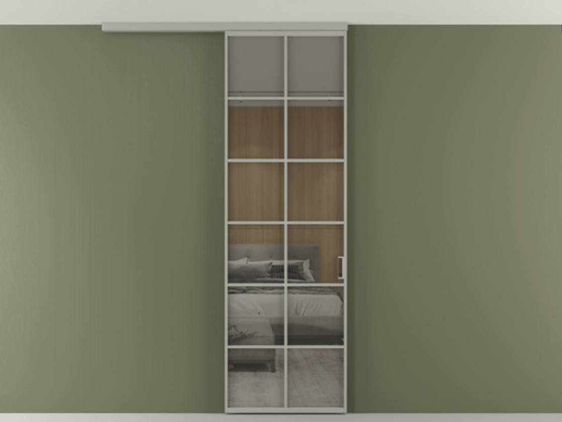 Перегородка Формато вдоль стены на потолок 1 створка АЛПР 040.05 Алюминий нейтральный серый Рефлективное серое стекло "Стопсол", калёное. Цена 7170 Br 1. Полотно 2 шт. (800/2100 мм)
2. Комплект установки раздвижной системы
3. Базовый комплект фурнитуры
4.Ручка RONDO
. Фабрика дверей Волховец 8 (800) 551 43 19 Перегородка Формато вдоль стены на потолок 1 створка АЛПР 040.05 Алюминий нейтральный серый Рефлективное серое стекло "Стопсол", калёное Цена 7170 Br | Volhovec