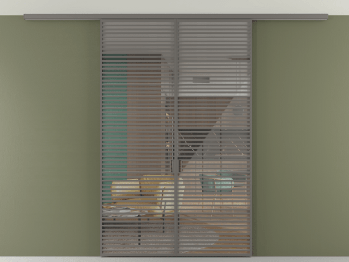 Перегородка Формато вдоль стены на потолок 2 створки АЛПР 040.07 Алюминий классический серый Рефлективное прозрачное стекло "Стопсол", калёное. Цена 24570 Br 1. Полотно 2 шт. (800/2100 мм)
2. Комплект установки раздвижной системы
3. Базовый комплект фурнитуры
4.Ручка RONDO
. Фабрика дверей Волховец 8 (800) 551 43 19 Перегородка Формато вдоль стены на потолок 2 створки АЛПР 040.07 Алюминий классический серый Рефлективное прозрачное стекло "Стопсол", калёное Цена 24570 Br | Volhovec