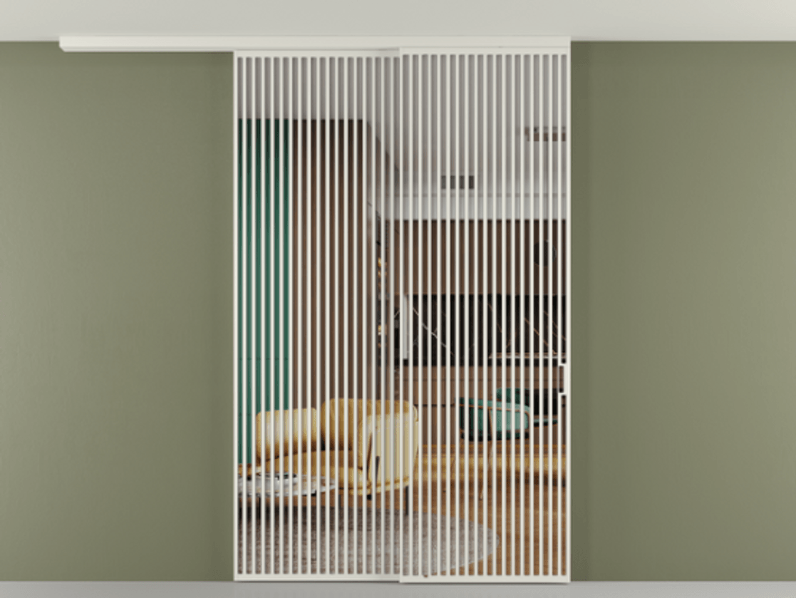 Перегородка Formato вдоль стены на потолок телескопик синхро 2 #VENDORCODE# #FURNISH# Цена #PRICE#  | Volhovec