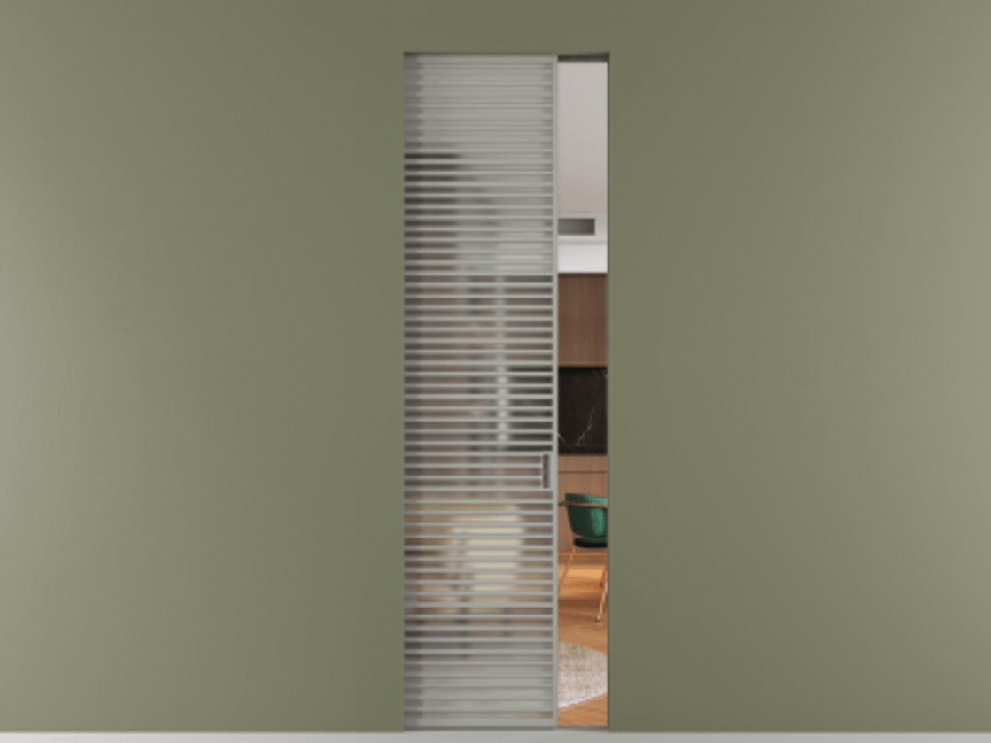 Перегородка Формато скрытый пенал 1 створка АЛПР 040.07 Алюминий нейтральный серый Сатинированное стекло "Мателюкс Кристал Вижн", калёное, матовое, каленое 6 мм. Цена 14780 Br . Фабрика дверей Волховец 8 (800) 551 43 19 Перегородка Формато скрытый пенал 1 створка АЛПР 040.07 Алюминий нейтральный серый Сатинированное стекло "Мателюкс Кристал Вижн", калёное, матовое, каленое 6 мм Цена 14780 Br | Volhovec