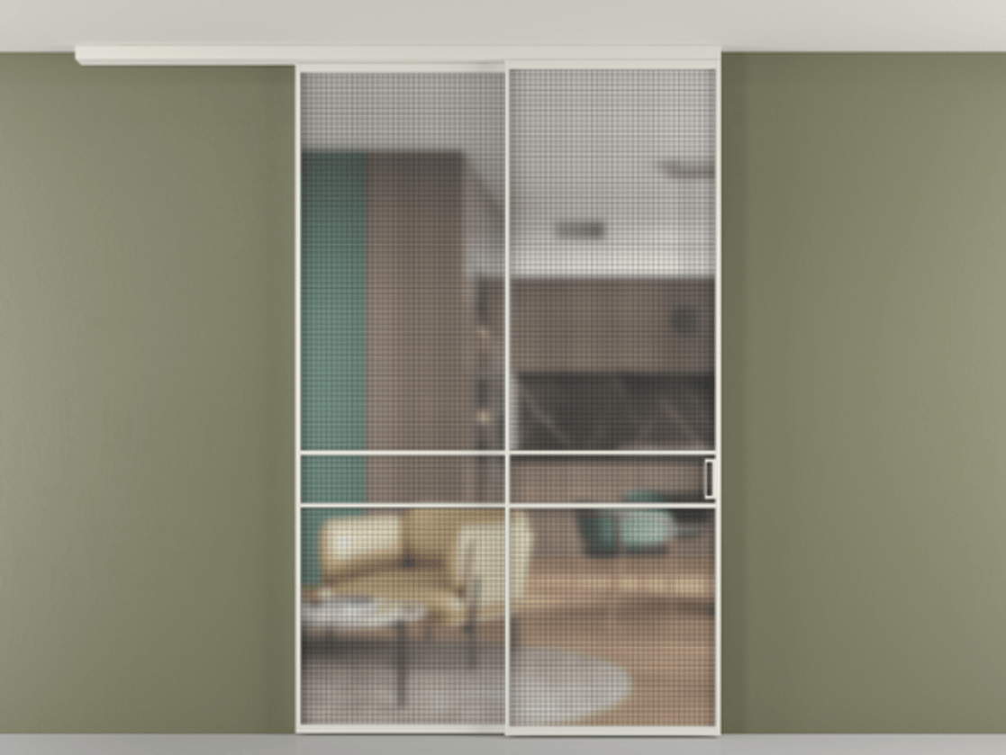 Перегородка Formato вдоль стены на потолок телескопик синхро 2 #VENDORCODE# #FURNISH# #GLASS# Цена #PRICE#  | Volhovec
