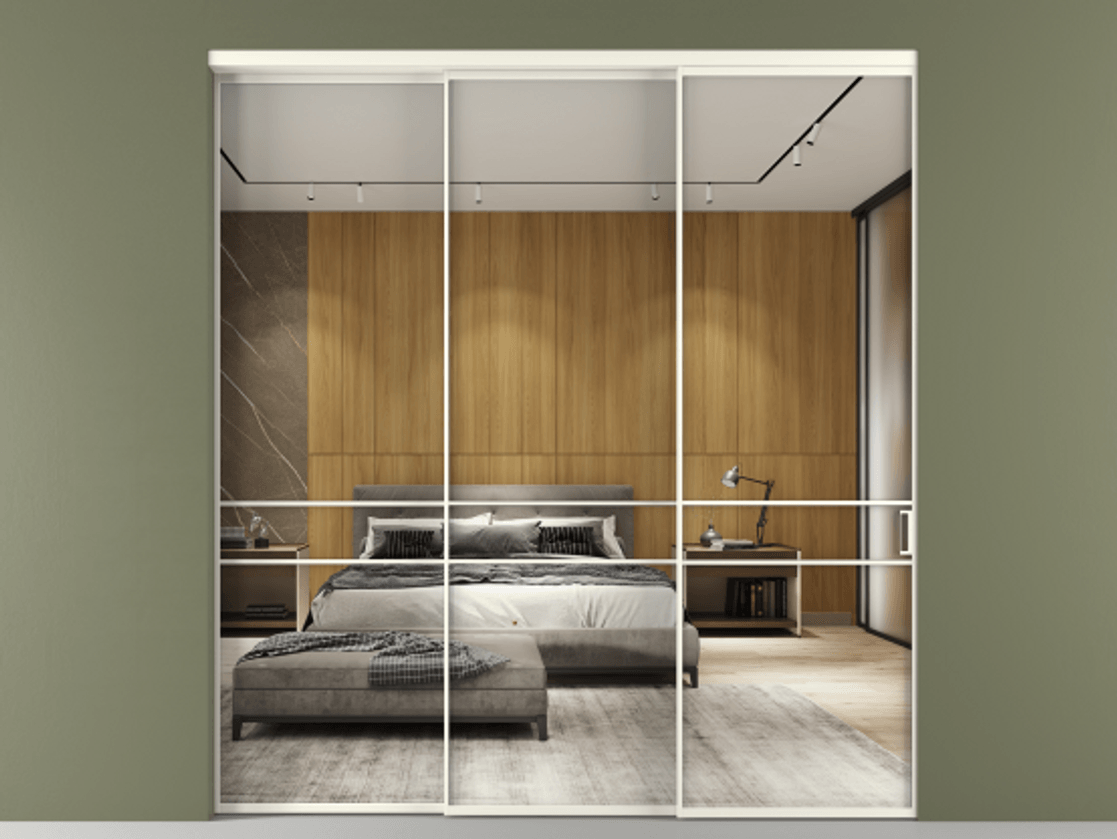 Перегородка Формато внутри проёма 3 створки с синхронным механизмом АЛПР 040.02 Алюминий жемчужный Двустороннее зеркало, триплекс , триплекс 6 мм. Цена 15510 Br 1. Полотно 3 шт. (800/2100 мм)
2. Комплект установки раздвижной системы
3. Базовый комплект фурнитуры
4. Комплект фурнитуры телескопик синхро-2
5.Ручка Рондо. Фабрика дверей Волховец 8 (800) 551 43 19 Перегородка Формато внутри проёма 3 створки с синхронным механизмом АЛПР 040.02 Алюминий жемчужный Двустороннее зеркало, триплекс , триплекс 6 мм Цена 15510 Br | Volhovec