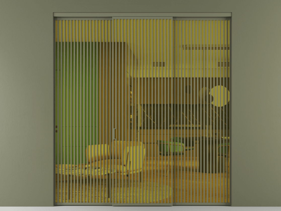 Перегородка Formato внутри проёма 3 створки АЛПР 040.06 Алюминий оливковый тёмный Прозрачное жёлтое стекло, триплекс. Цена 25900 Br 1. Полотно 3 шт. (800/2100 мм)
2. Комплект установки раздвижной системы
3. Базовый комплект фурнитуры
4.Ручка RONDO. Фабрика дверей Волховец 8 (800) 551 43 19 Перегородка Formato внутри проёма 3 створки АЛПР 040.06 Алюминий оливковый тёмный Прозрачное жёлтое стекло, триплекс Цена 25900 Br | Volhovec