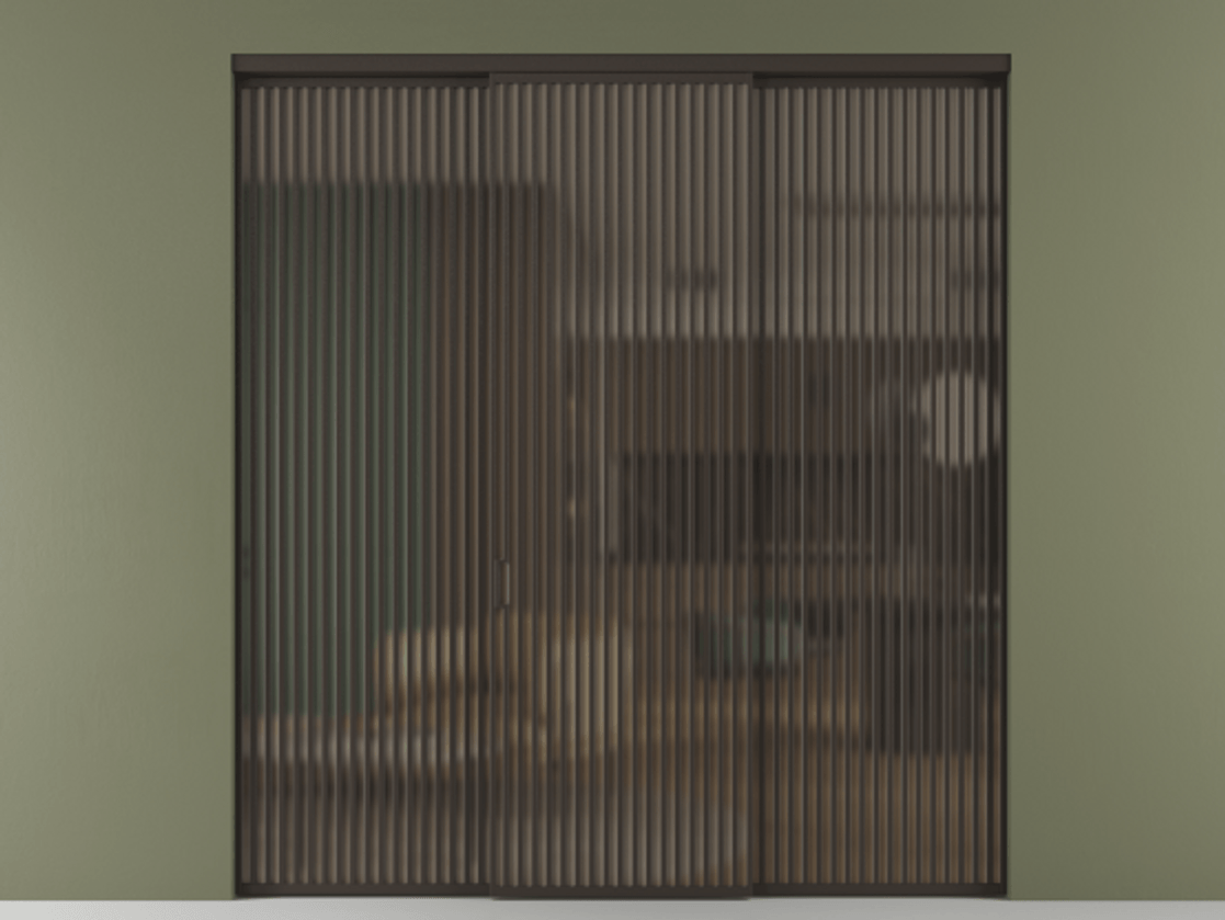 Перегородка Formato внутри проёма 3 створки АЛПР 040.06 Алюминий антрацит Сатинированное бронзовое стекло, триплекс. Цена 25860 Br 1. Полотно 3 шт. (800/2100 мм)
2. Комплект установки раздвижной системы
3. Базовый комплект фурнитуры
4.Ручка RONDO. Фабрика дверей Волховец 8 (800) 551 43 19 Перегородка Formato внутри проёма 3 створки АЛПР 040.06 Алюминий антрацит Сатинированное бронзовое стекло, триплекс Цена 25860 Br | Volhovec