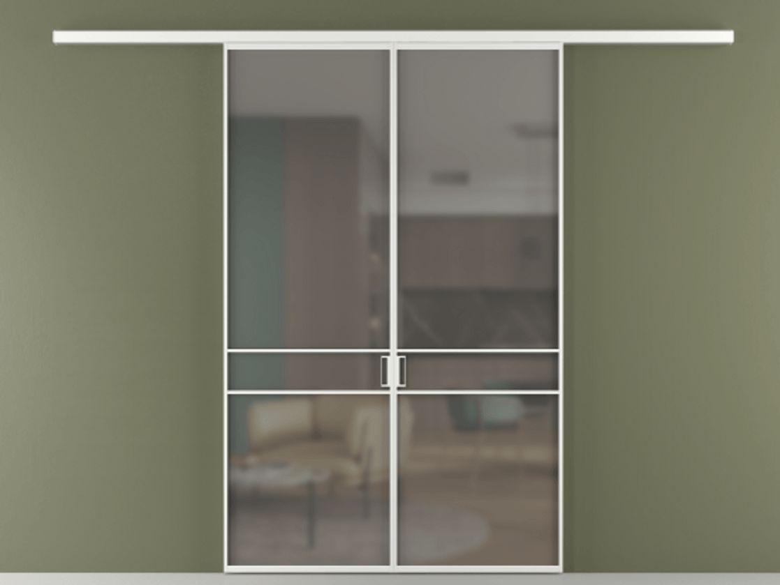 Перегородка Formato вдоль стены 2 створки АЛПР 040.02 Алюминий белоснежный Сатинированное серое стекло, триплекс. Цена 12460 Br 1. Полотно 2 шт. (800/2100 мм)
2. Комплект установки раздвижной системы
3. Базовый комплект фурнитуры
4.Ручка RONDO
. Фабрика дверей Волховец 8 (800) 551 43 19 Перегородка Formato вдоль стены 2 створки АЛПР 040.02 Алюминий белоснежный Сатинированное серое стекло, триплекс Цена 12460 Br | Volhovec