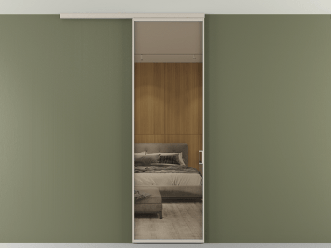 Перегородка Formato вдоль стены на потолок 1 створка АЛПР 040.01 Алюминий светло-бежевый Рефлективное бронзовое стекло "Stopsol", калёное. Цена 6390 Br 1. Полотно 2 шт. (800/2100 мм)
2. Комплект установки раздвижной системы
3. Базовый комплект фурнитуры
4.Ручка RONDO
. Фабрика дверей Волховец 8 (800) 551 43 19 Перегородка Formato вдоль стены на потолок 1 створка АЛПР 040.01 Алюминий светло-бежевый Рефлективное бронзовое стекло "Stopsol", калёное Цена 6390 Br | Volhovec