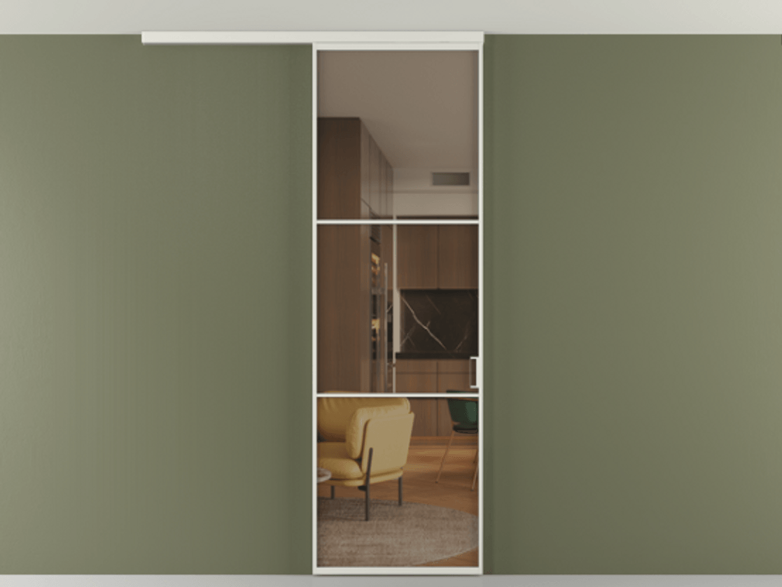 Перегородка Формато вдоль стены на потолок 1 створка АЛПР 040.03 Алюминий серый Прозрачное бронзовое стекло, триплекс. Цена 5400 Br 1. Полотно 2 шт. (800/2100 мм)
2. Комплект установки раздвижной системы
3. Базовый комплект фурнитуры
4.Ручка Рондо. Фабрика дверей Волховец 8 (800) 551 43 19 Перегородка Формато вдоль стены на потолок 1 створка АЛПР 040.03 Алюминий серый Прозрачное бронзовое стекло, триплекс Цена 5400 Br | Volhovec