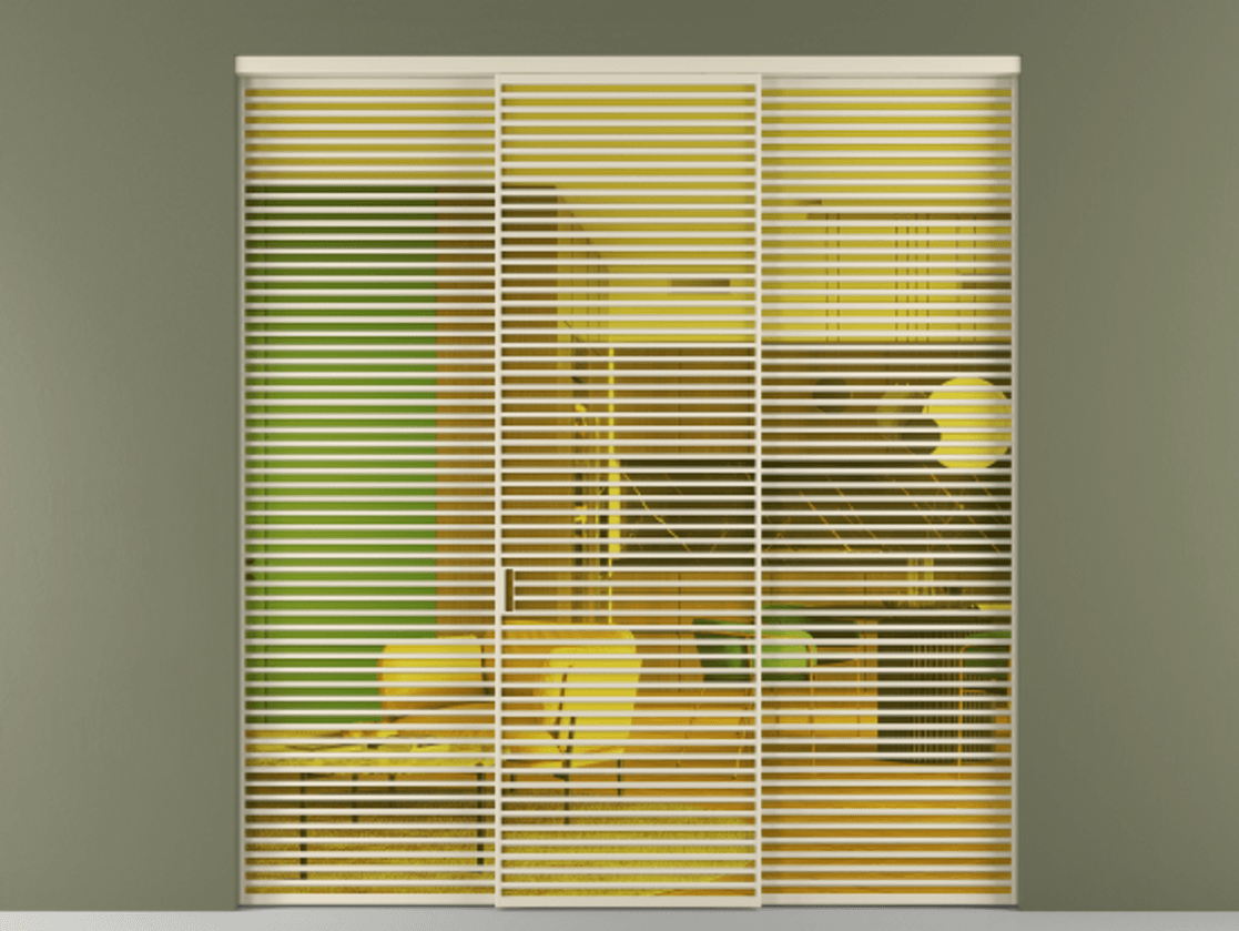 Дверь межкомнатная New Перегородка Formato внутри проёма трёхстворчатая АЛПР 040.07 Алюминий бежево-серый Прозрачное жёлтое стекло, триплекс, 6мм Цена 28400 1. Полотно 3 шт. (800/2100 мм)
2. Комплект установки раздвижной системы
3. Базовый комплект фурнитуры
4.Ручка RONDO. Фабрика дверей Волховец 8 (800) 551 43 19 Межкомнатная дверь New Перегородка Formato внутри проёма трёхстворчатая АЛПР 040.07 Алюминий бежево-серый Прозрачное жёлтое стекло, триплекс, 6мм Цена 28400 | Volhovec