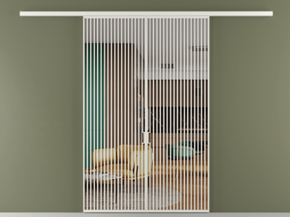 Перегородка Формато вдоль стены 2 створки АЛПР 040.06 Алюминий серый Прозрачное стекло "Кристал Вижн", калёное. Цена 23790 Br 1. Полотно 2 шт. (800/2100 мм)
2. Комплект установки раздвижной системы
3. Базовый комплект фурнитуры
4.Ручка Рондо. Фабрика дверей Волховец 8 (800) 551 43 19 Перегородка Формато вдоль стены 2 створки АЛПР 040.06 Алюминий серый Прозрачное стекло "Кристал Вижн", калёное Цена 23790 Br | Volhovec