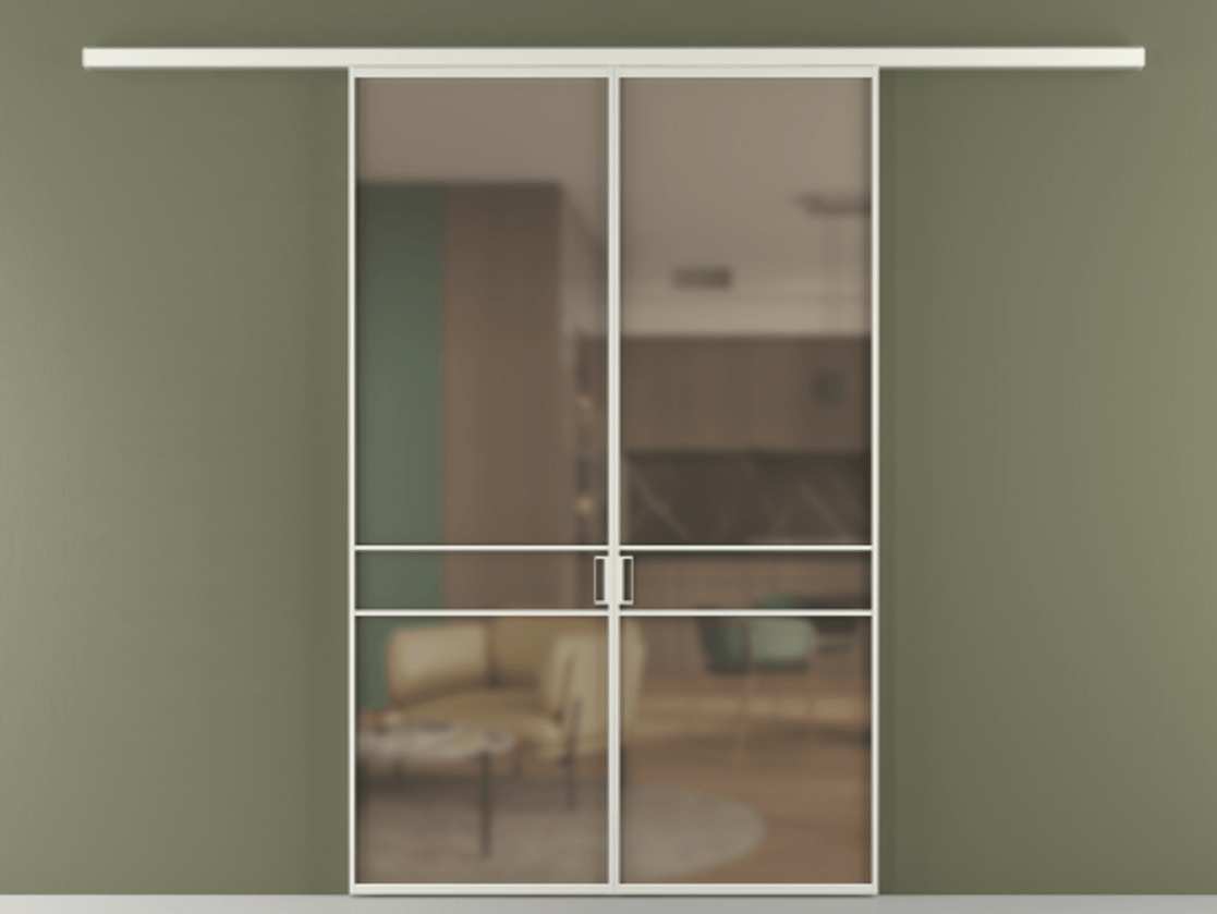 Перегородка Formato вдоль стены 2 створки АЛПР 040.02 Алюминий серый Сатинированное бронзовое стекло, триплекс. Цена 12460 Br 1. Полотно 2 шт. (800/2100 мм)
2. Комплект установки раздвижной системы
3. Базовый комплект фурнитуры
4.Ручка RONDO
. Фабрика дверей Волховец 8 (800) 551 43 19 Перегородка Formato вдоль стены 2 створки АЛПР 040.02 Алюминий серый Сатинированное бронзовое стекло, триплекс Цена 12460 Br | Volhovec