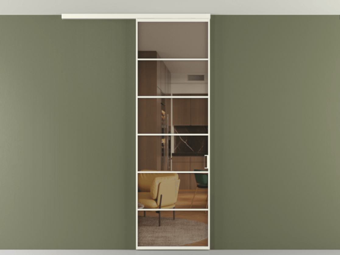 Перегородка Formato вдоль стены на потолок 1 створка АЛПР 040.04 Алюминий жемчужный Прозрачное бронзовое стекло, триплекс. Цена 5520 Br 1. Полотно 2 шт. (800/2100 мм)
2. Комплект установки раздвижной системы
3. Базовый комплект фурнитуры
4.Ручка RONDO
. Фабрика дверей Волховец 8 (800) 551 43 19 Перегородка Formato вдоль стены на потолок 1 створка АЛПР 040.04 Алюминий жемчужный Прозрачное бронзовое стекло, триплекс Цена 5520 Br | Volhovec