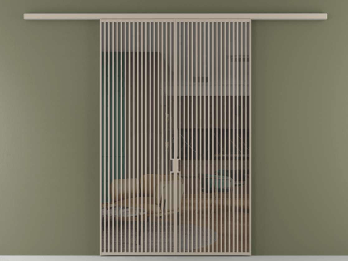 Перегородка Formato вдоль стены 2 створки АЛПР 040.06 Алюминий бисквитный Прозрачное серое стекло, триплекс. Цена 22940 Br 1. Полотно 2 шт. (800/2100 мм)
2. Комплект установки раздвижной системы
3. Базовый комплект фурнитуры
4.Ручка RONDO
. Фабрика дверей Волховец 8 (800) 551 43 19 Перегородка Formato вдоль стены 2 створки АЛПР 040.06 Алюминий бисквитный Прозрачное серое стекло, триплекс Цена 22940 Br | Volhovec