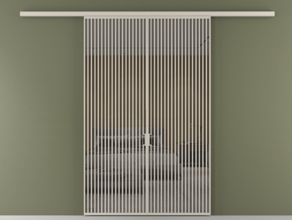 Перегородка Formato вдоль стены 2 створки АЛПР 040.06 Алюминий светло-бежевый Рефлективное серое стекло "Stopsol", калёное. Цена 23790 Br 1. Полотно 2 шт. (800/2100 мм)
2. Комплект установки раздвижной системы
3. Базовый комплект фурнитуры
4.Ручка RONDO
. Фабрика дверей Волховец 8 (800) 551 43 19 Перегородка Formato вдоль стены 2 створки АЛПР 040.06 Алюминий светло-бежевый Рефлективное серое стекло "Stopsol", калёное Цена 23790 Br | Volhovec